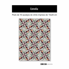 Azulejos- Estrella 15x20 cm