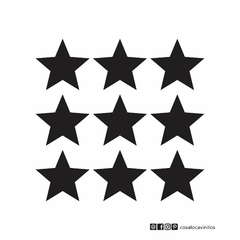 Planchitas- Estrellas grandes 6 cm