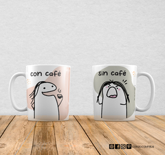 Tazas- Flork con café / sin café