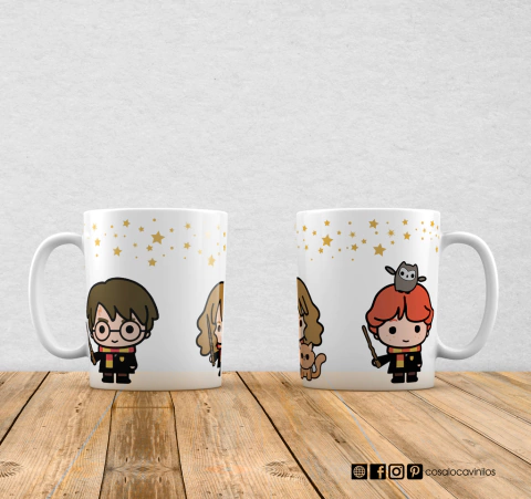 Tazas- Harry Potter Chibi