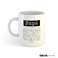 Tazas- Papá definición