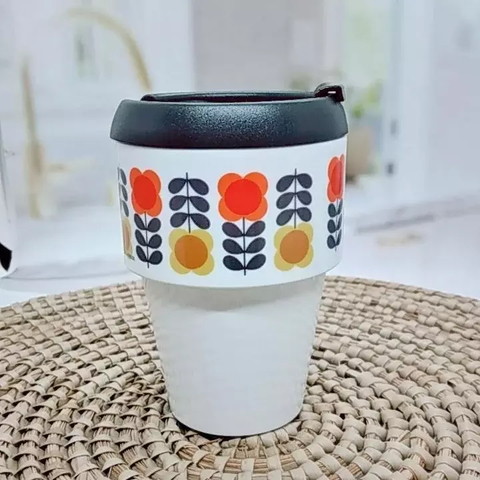 Vasito- Flores retro