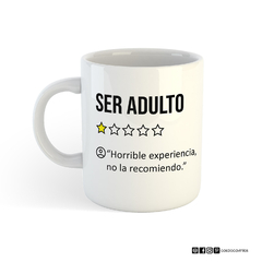 Tazas- Ser adulto...