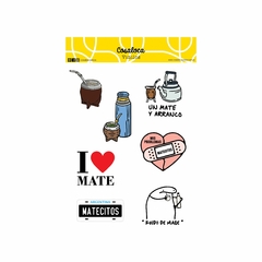 Mini stickers Mate