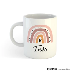 Tazas- Arcoiris personalizada