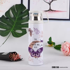 Termo taza La magia está en vos