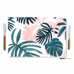 Individuales - Tropical Rosa
