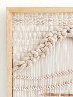 CUADRO TRAMAS I / OBRA TEXTIL