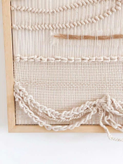 CUADRO TRAMAS I / OBRA TEXTIL - tienda online