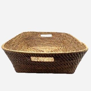 CESTA DE RATTAN CALCUTA (DOS TAMAÑOS) en internet