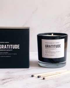 VELA GRATITUDE \ GOLDEN ORANGE - tienda online