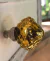 Tirador Perilla P/mueble Vidrio Dorado #52