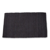 Alfombra Rectangular Yute Negra 100x60 Cm - comprar online