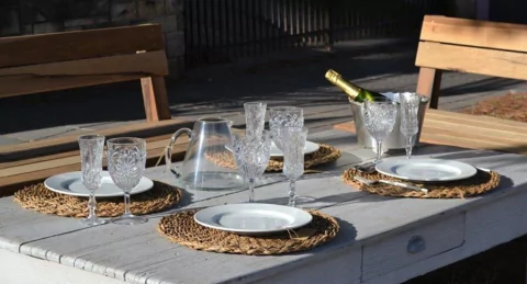 Lote De 4 Individuales Redondos Seagrass 40 Cm