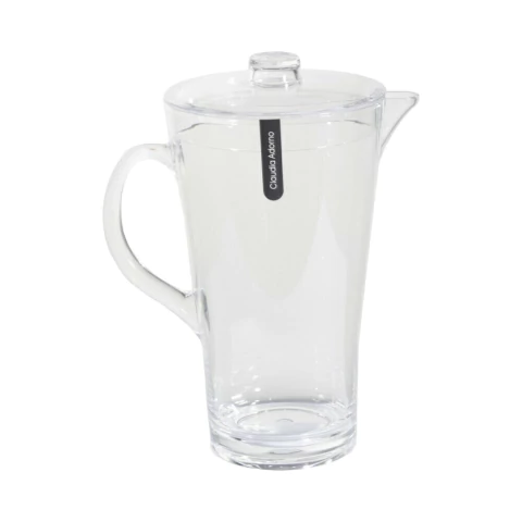 Jarra De Acrílico Con Tapa Diseño Cónico