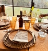 Set De 4 Vasos De Acrílico Italiano Guzzini Amarillo en internet