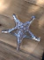 Figura Decorativa Tallada Estrella De Mar De Vidrio