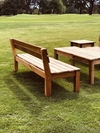 Banco Sillón NAT De Madera Guayubira 1.80 m en internet
