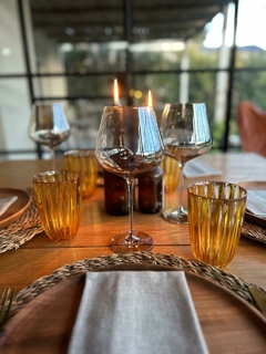 Set De 4 Vasos De Acrílico Italiano Guzzini Amarillo - comprar online