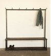 Perchero Industrial en Hierro y Madera 185x85x45 Cm en internet