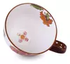 Juego de 2 Tazas De Cerámica Pintada A Mano Tipo Anthropologie - comprar online