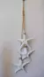 Figuras decorativas de resina colgante - Set x3 estrellas de mar