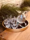 Set De Acrílico: 6 Vasos Bajos 400ml + Jarra 1 Litro en internet