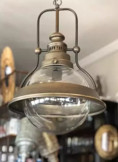 3 Lámparas Colgantes Estilo Antique Industrial N°1