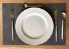 Plato De Sito Mantel Individual Reversible Gris Visón - comprar online
