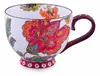 Juego de 2 Tazas De Cerámica Pintada A Mano Tipo Anthropologie