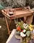 Mesa Auxiliar Bandeja Con Base Plegable Indonesia Rattan - comprar online