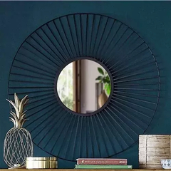 Espejo Metal 70 Cm Diámetro