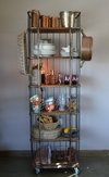 Despensero Industrial Estilo Antiguo Hecho Nuevo 195x60x45 cms en internet