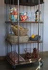 Despensero Industrial Estilo Antiguo Hecho Nuevo 195x60x45 cms - luciano dutari