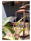 Gran Fanal Faról Estilo Oriental Chapa Hierro 115x41x41 cm - comprar online