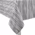 Mantel Rectángular Rayas Grises 1.60x2.40 m