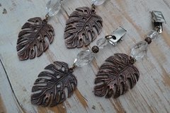 Set 4 Pesas Para Mantel Buho Lechuza Metal Plata Envejecido - comprar online