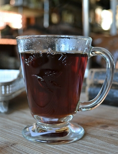 Taza De Té De Vidrio La Rochere Feuille De Thé - tienda online