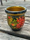 Mate Ruso Tilo Siberiano Pintado A Mano - tienda online