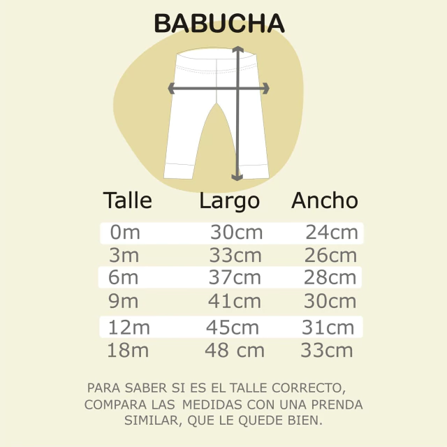 Babucha básica interlock de Gulubu — imagen 2