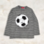 Remera pelota a rayas - comprar online