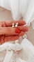 Aros Antonieta blancos