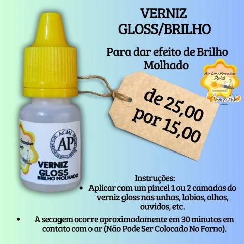 VERNIZ GLOSS/ BRILHO - 5ml - comprar online