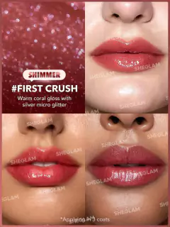 SHE GLAM - POUT PERFECT SHIMMER LIP PLUMPER | FIRST CRUSH - comprar online
