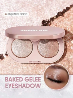 SHEGLAM Prismalight Duo 01 Quartz Rising - swatch