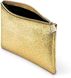 KIKO - GOLD MAKEUP BAG