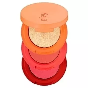 KAJA BEAUTY - BOUNCY MATTE SHIMMER EYESHADOW TRIO | POPPY CHAMPAGNE