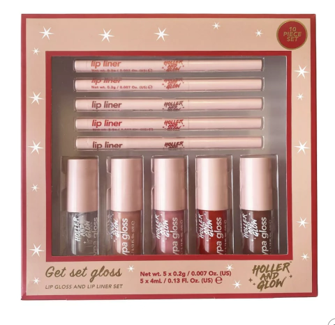 HOLLER AND GLOW - GET SET GLOSS