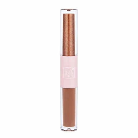 THE BEAUTY CROP - LIQUID EYESHADOW DUO | CINNAMON AND FUDGE