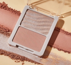 SHE GLAM - HIGHLIGHTER AND BLUSH DUO | ST TROPEZ - comprar online